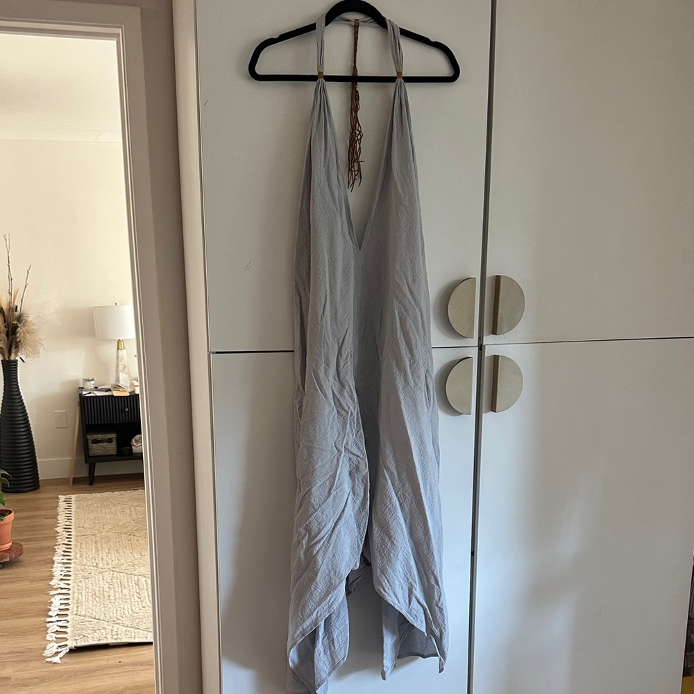 Caravana light blue Halter Dress